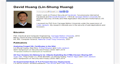 Desktop Screenshot of linshunghuang.com